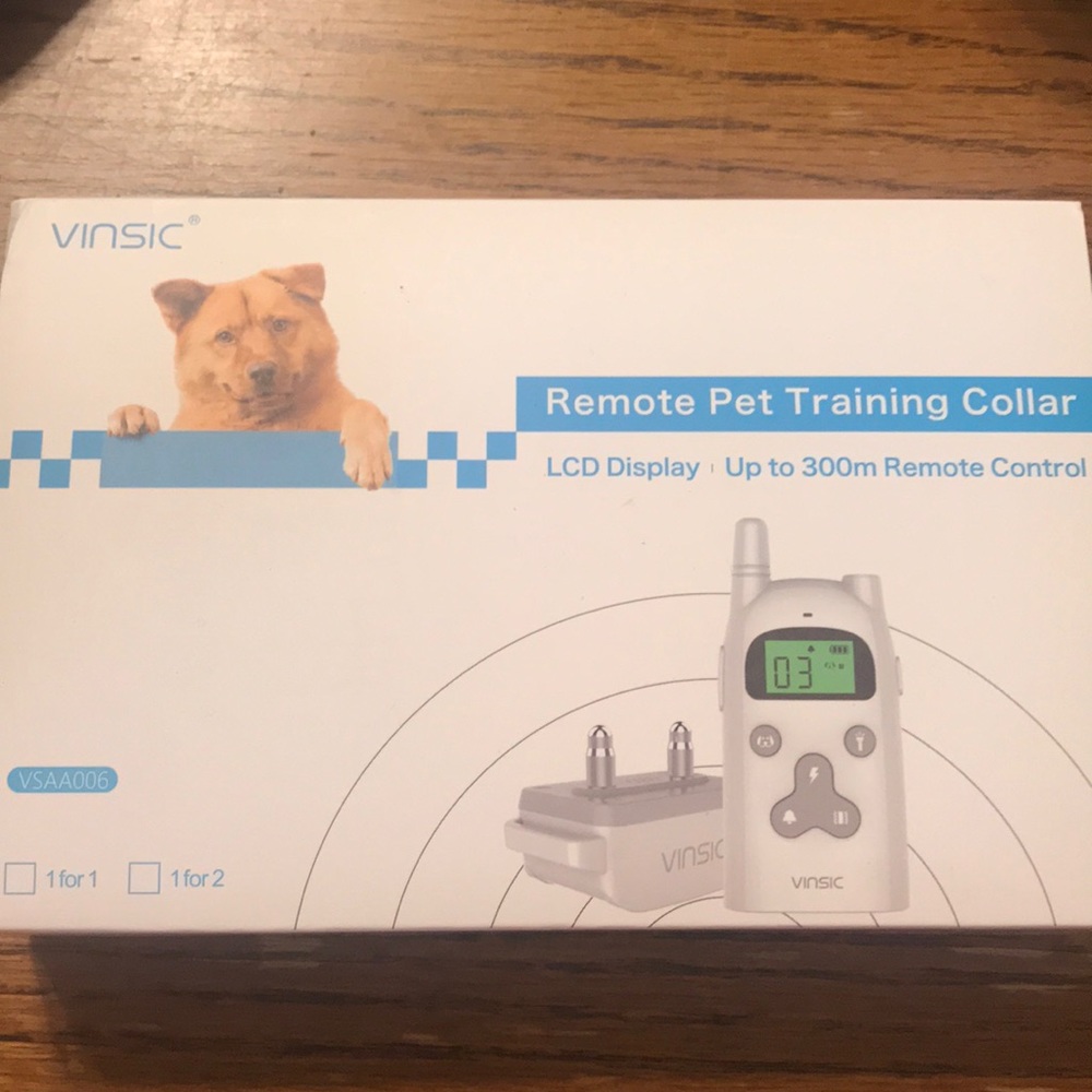 Remote Pet Training Collar